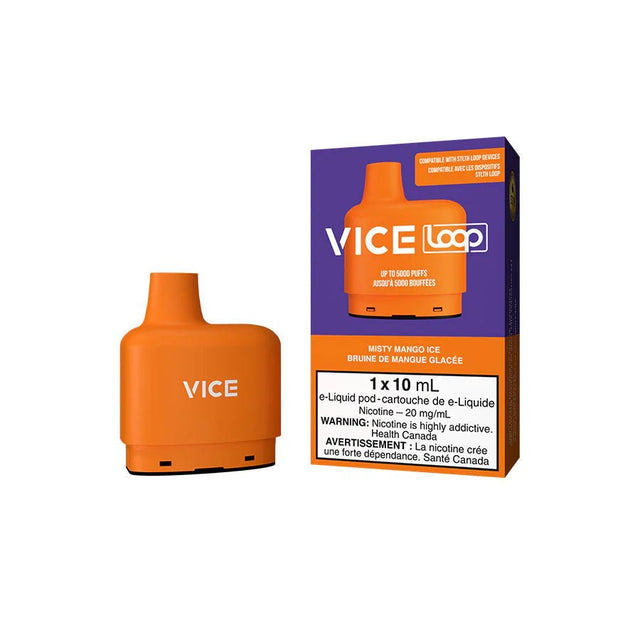 Shop VICE LOOP Pod Pack - Misty Mango Ice - at Vapeshop Mania