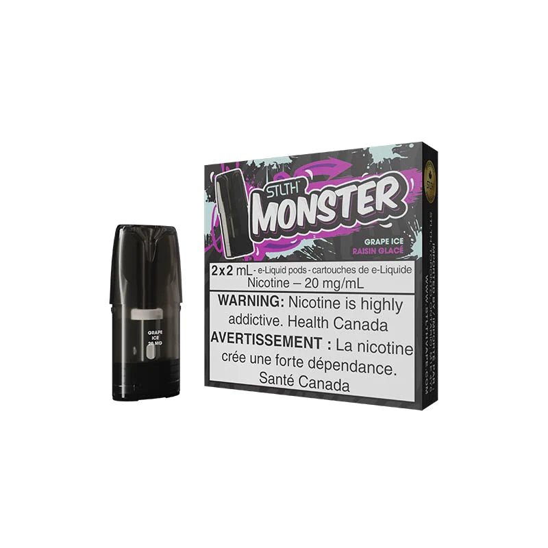 Shop STLTH Monster Pod Pack - Grape Ice - at Vapeshop Mania