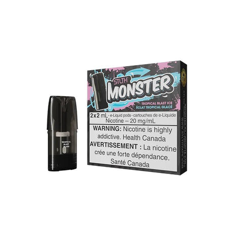 Shop STLTH Monster Pod Pack - Mango Lychee Ice - at Vapeshop Mania