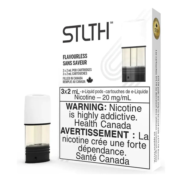 Shop STLTH Pod Pack - Flavourless - at Vapeshop Mania