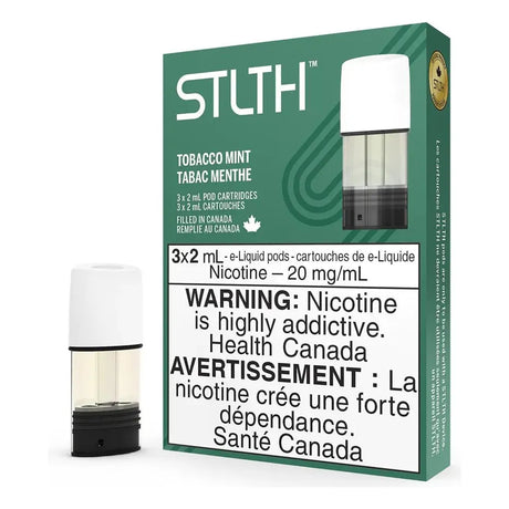 Shop STLTH Pod Pack - Tobacco Mint - at Vapeshop Mania