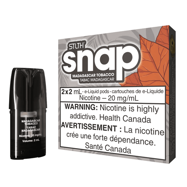 Shop STLTH SNAP Pod Pack - Madagascar Tobacco - at Vapeshop Mania