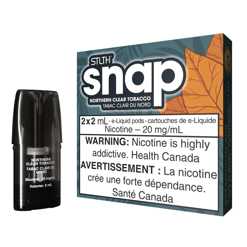 Shop STLTH SNAP Pod Pack - Northern Clear Tobacco - at Vapeshop Mania