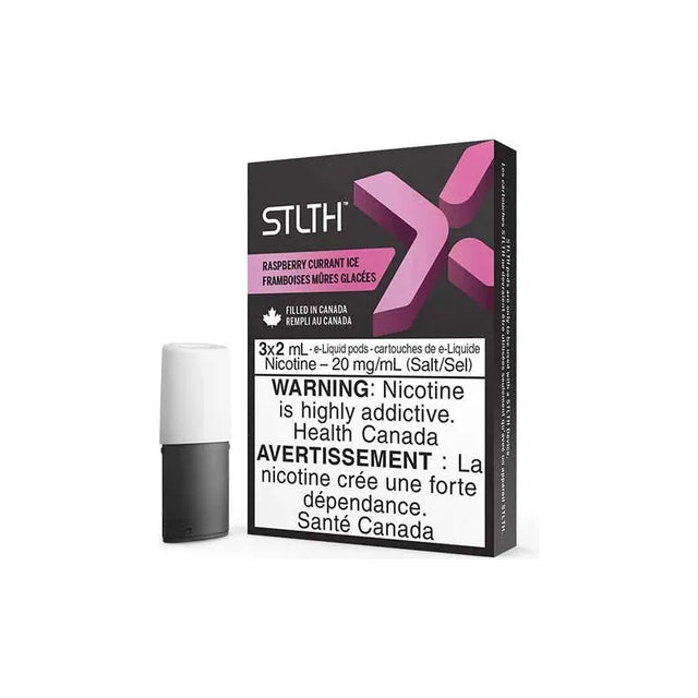 Shop STLTH X Pod Pack - Raspberry Currant Ice - at Vapeshop Mania