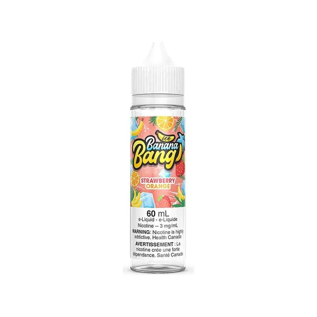 Shop Strawberry Orange by Banana Bang Ice E-Liquid - at Vapeshop Mania