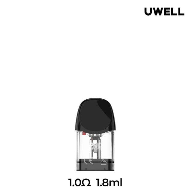 Shop Uwell Caliburn A3 0.8 ohm Replacement Pods 4/PK [CRC Version] - at Vapeshop Mania