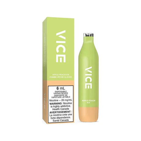 Shop VICE 2500 Disposable - Apple Peach Ice - at Vapeshop Mania