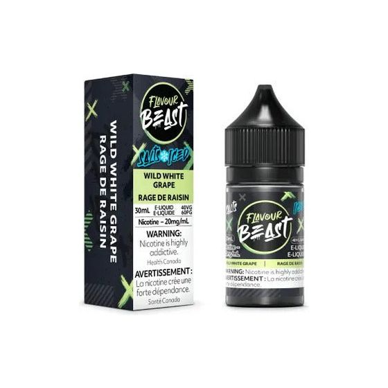 Shop Wild White Grape Iced Salt by Flavour Beast E-Liquid - at Vapeshop Mania