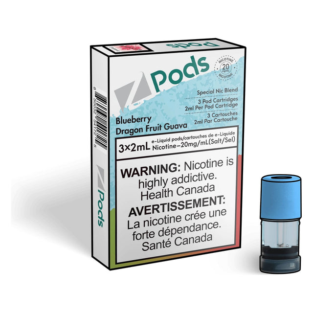 Shop Z pods - Blueberry Raspberry Cactus Juice - at Vapeshop Mania