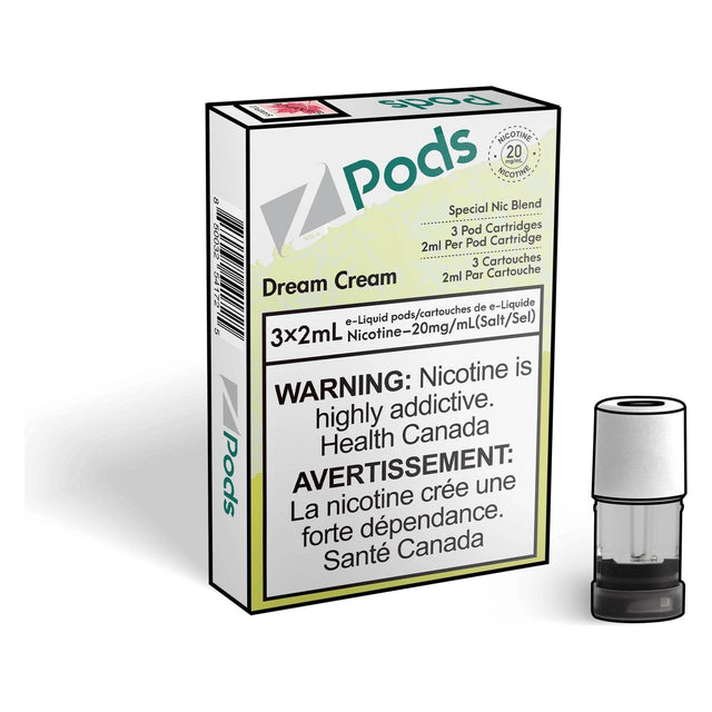 Shop Z pods - Dream Cream/Cocolicious - at Vapeshop Mania