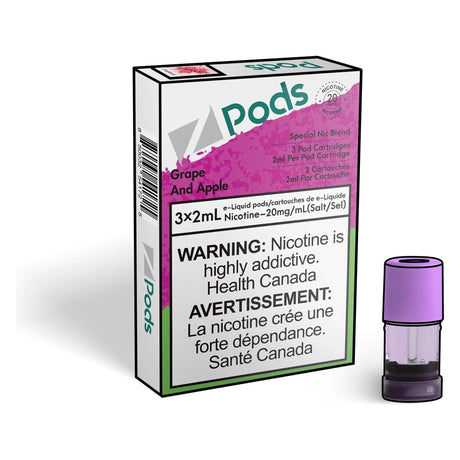 Shop Z pods - Grape And Apple - at Vapeshop Mania