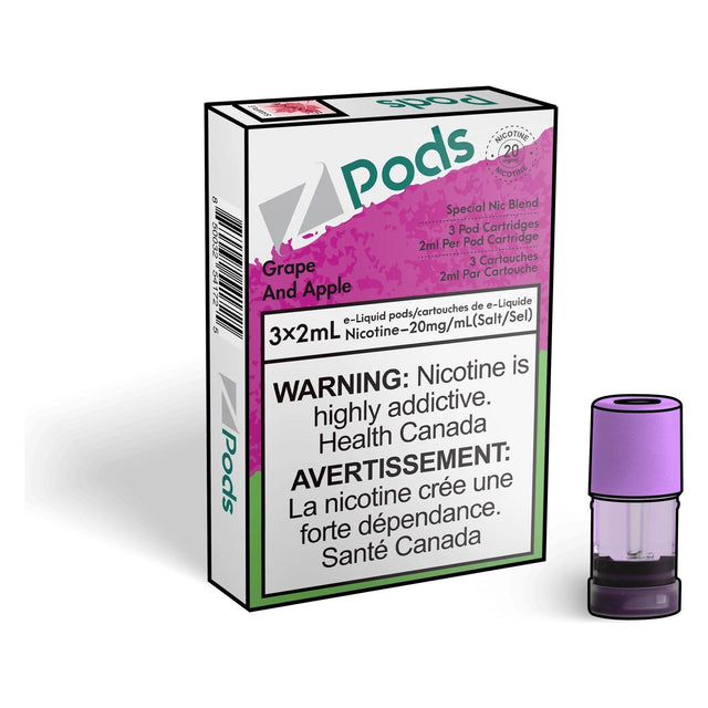 Shop Z pods - Grape And Apple - at Vapeshop Mania