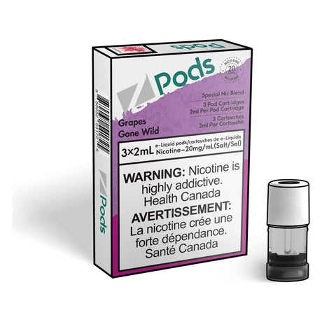 Shop Z pods - Grapes Gone Wild - at Vapeshop Mania