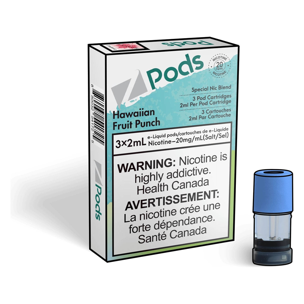 Shop Z pods - Hawaiian Fruit Punch - at Vapeshop Mania