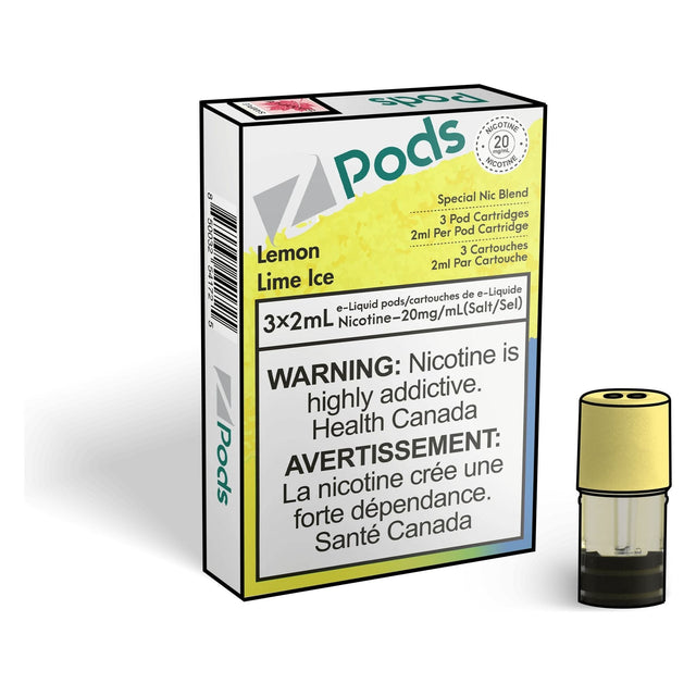 Shop Z pods - Lemon Lime Ice - at Vapeshop Mania