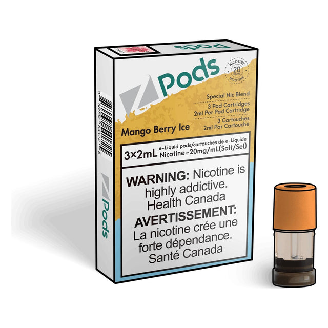 Shop Z pods - Mango Berry Ice - at Vapeshop Mania