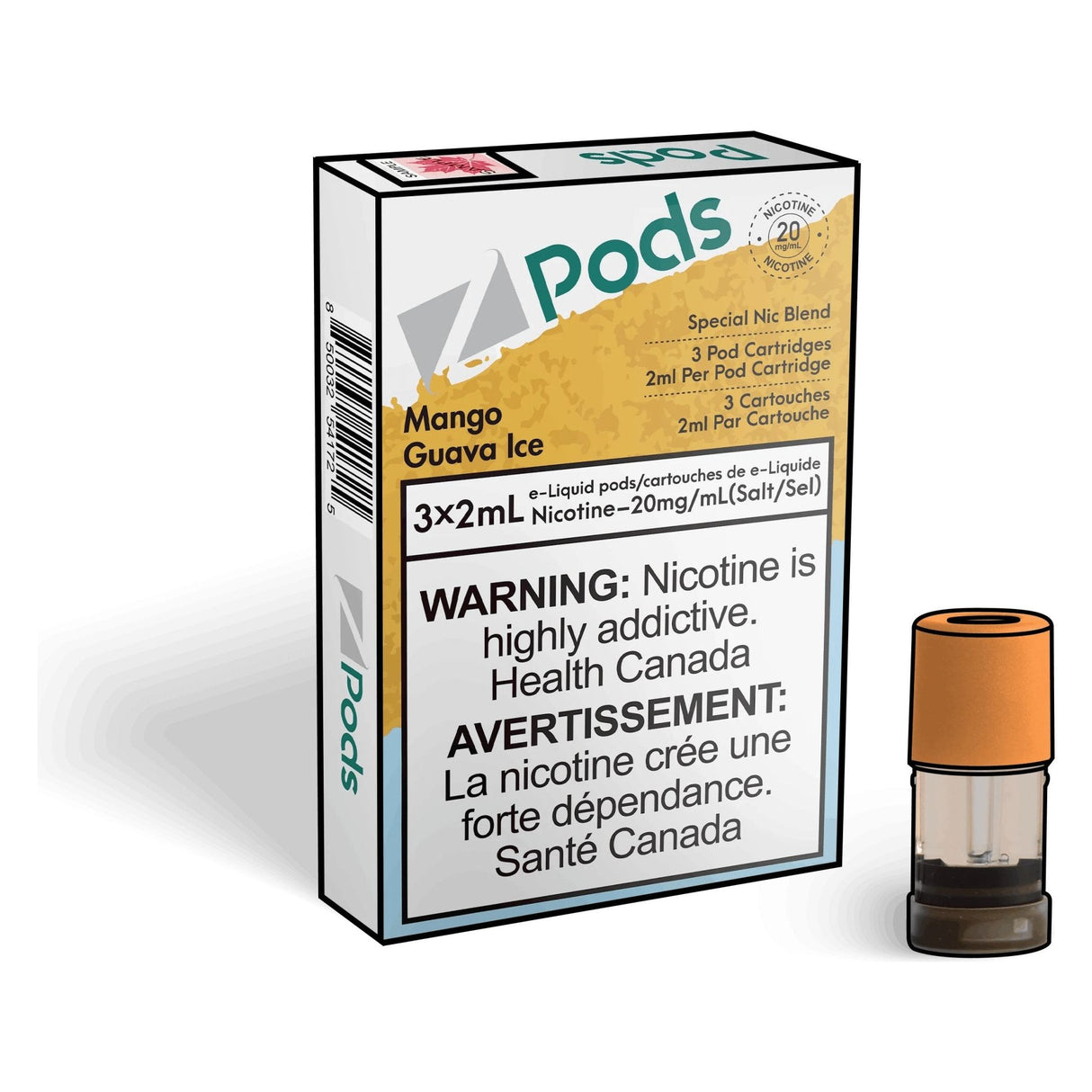 Shop Z pods - Mango Guava Ice - at Vapeshop Mania