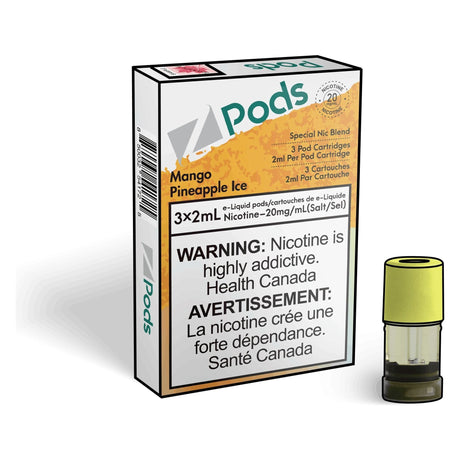 Shop Z pods - Mango Pineapple Ice - at Vapeshop Mania