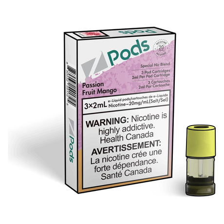 Shop Z pods - Passion Fruit Mango - at Vapeshop Mania