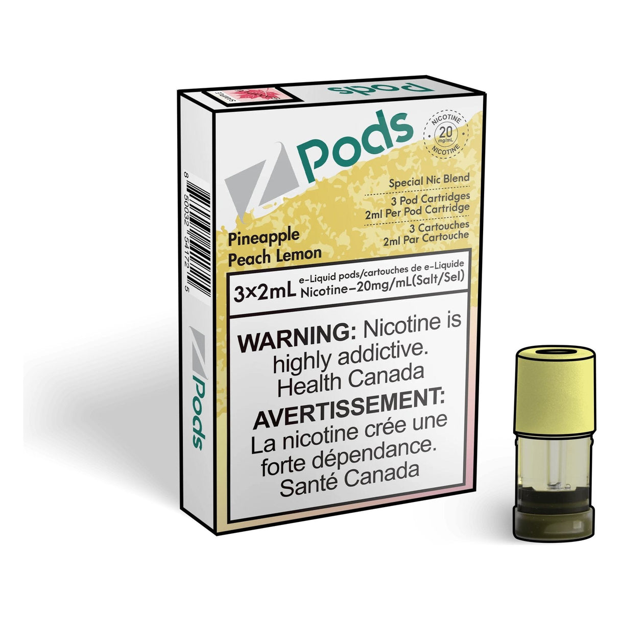 Shop Z pods - Pineapple Peach Lemon - at Vapeshop Mania