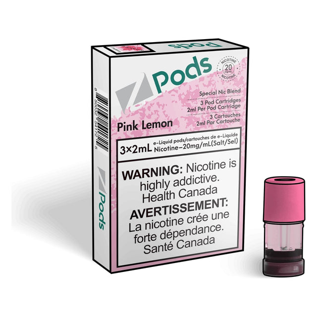 Shop Z pods - Pink Lemon - at Vapeshop Mania