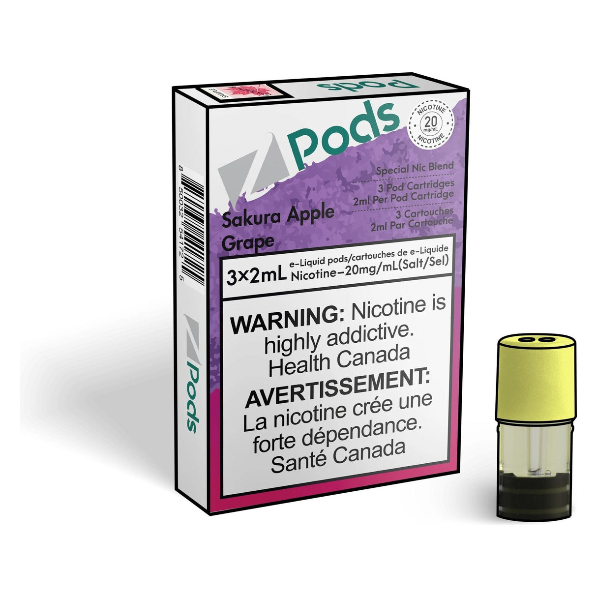 Shop Z pods - Sakura Apple Grape - at Vapeshop Mania