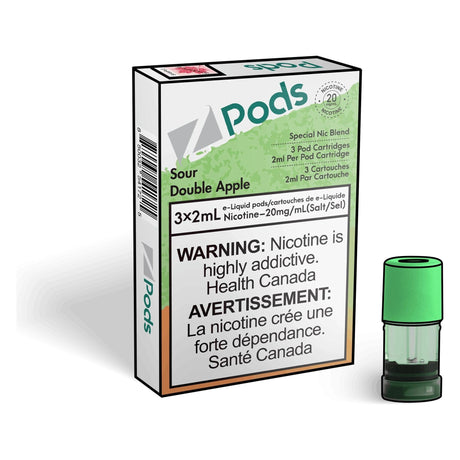 Shop Z pods - Sour Double Apple - at Vapeshop Mania