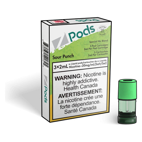 Shop Z pods - Sour Punch - at Vapeshop Mania