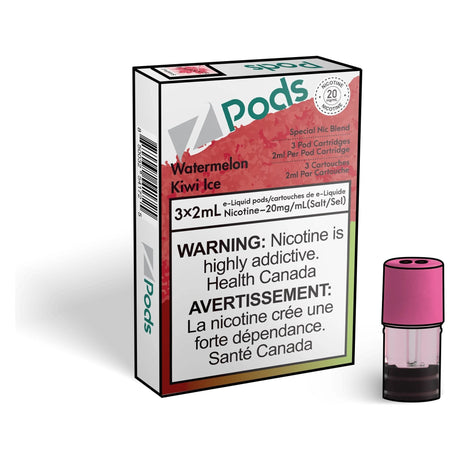 Shop Z pods - Watermelon Kiwi Iced - at Vapeshop Mania