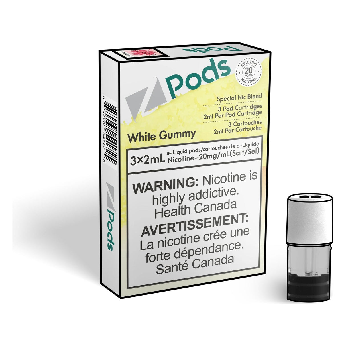 Shop Z pods - White Gummy - at Vapeshop Mania